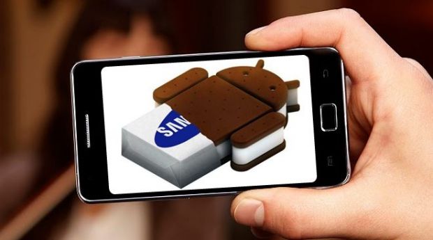 Samsung Galaxy S II trece oficial pe Android 4.0 Ice Cream Sandwich