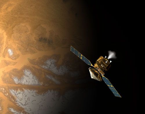 Structuri asemanatoare melcilor, descoperite intr-o regiune vulcanica a Planetei Marte