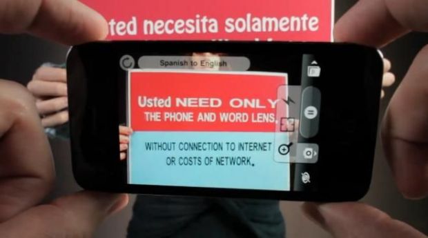 VIDEO Transforma-ti telefonul in translator de calatorie. Download Word Lens aici!