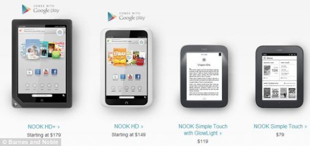 Microsoft ar putea cumpara tableta Nook dezvoltata de Barnes and Noble
