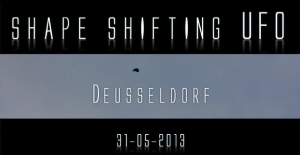 Un OZN care isi schimba forma, filmat zilele trecute in Germania. VIDEO