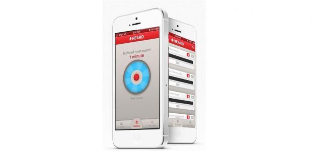 Heard, aplicatia pentru iPhone care inregistreaza si stocheaza ceea ce-i spui