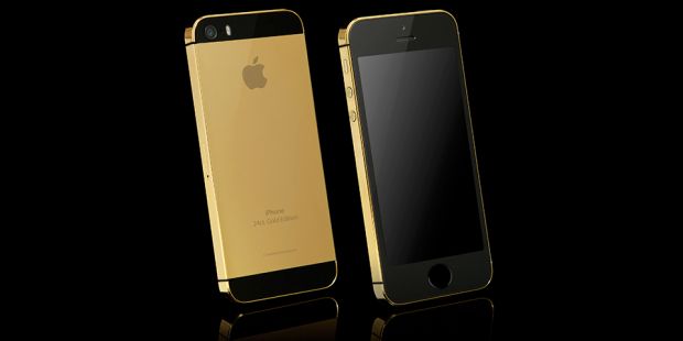 Cum arata iPhone-ul 5S din aur de 24 karate. Costa aproape 4000 de dolari