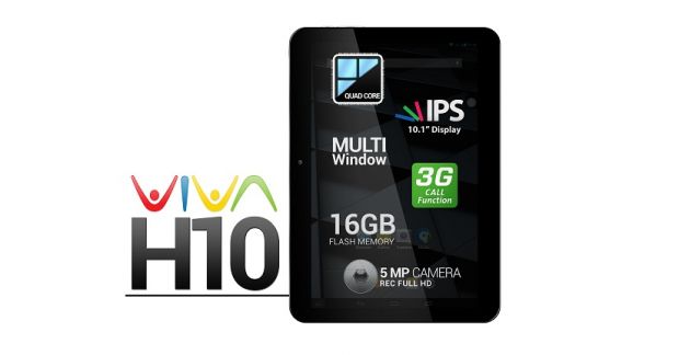 Allview Viva H10, o tableta de 10 inch la 999 lei