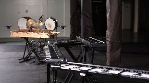 Dronele ar putea da concerte in viitor! VIDEO