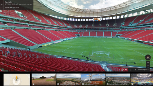 Viziteaza cele 12 stadioane ale Cupei Mondiale cu ajutorul Google Maps