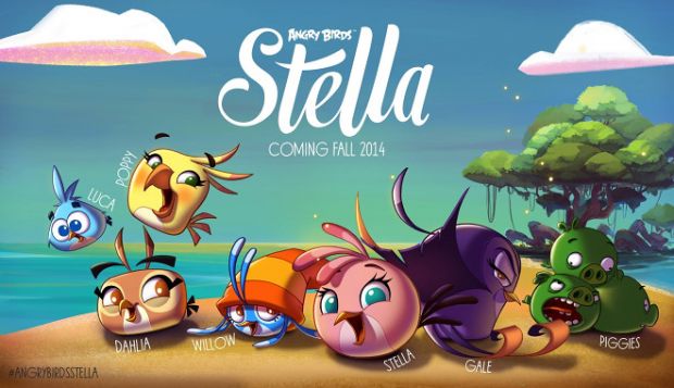 Angry Birds Stella. Primele imagini cu jocul care se lanseaza la toamna