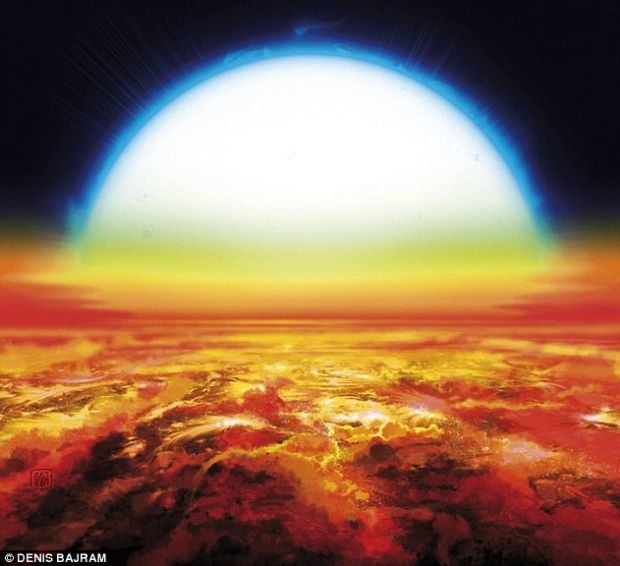 Astronomii au descoperit cea mai fierbinte planetă observată până acum. Pe KELT-9b sunt peste 4.000 de grade Celsius