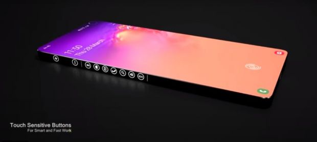 Samsung Galaxy S30 Laser arată fabulos și ar putea schimba pentru totdeauna design-ul telefoanelor mobile