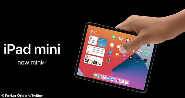 Așa va arăta noul iPad mini? Poate fi ținut într-o mână, iar specificațiile sunt impresionante