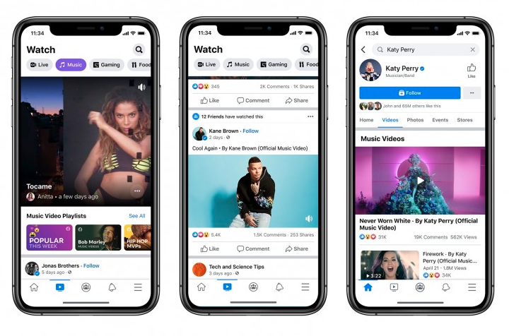 Facebook adaugă în platformă o nouă funcționalitate care va aduce exclusivități pentru pasionații de muzică