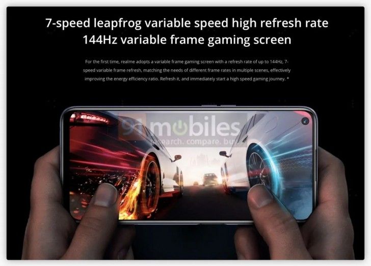 Realme 9 5G va avea un ecran incredibil de 144 Hz