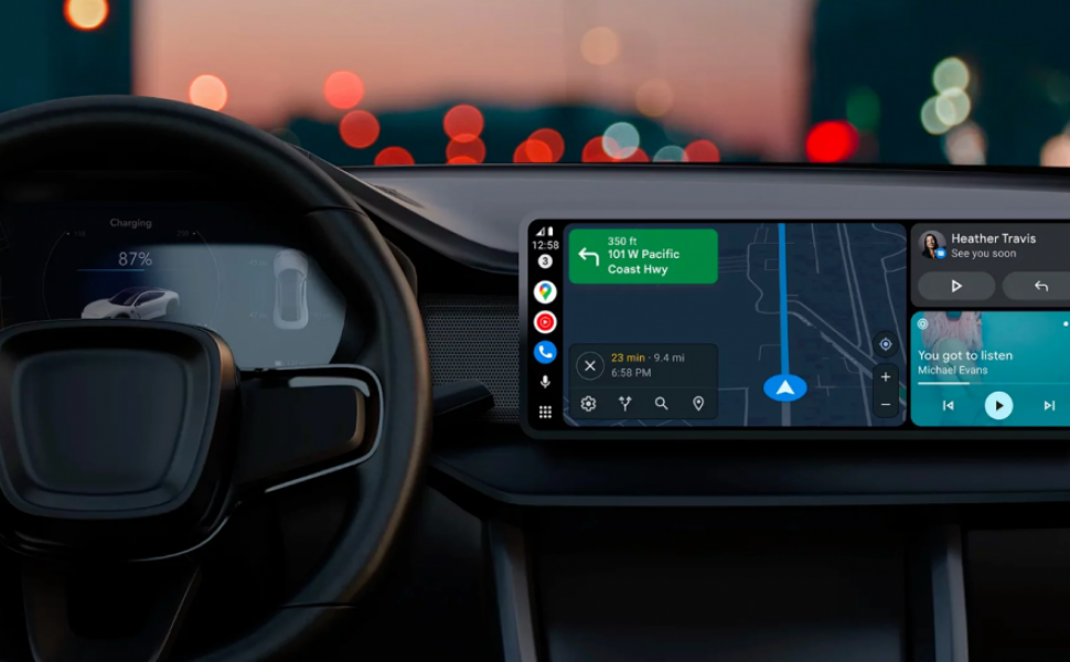 Google dezvăluie noi funcții Android Auto la CES 2023