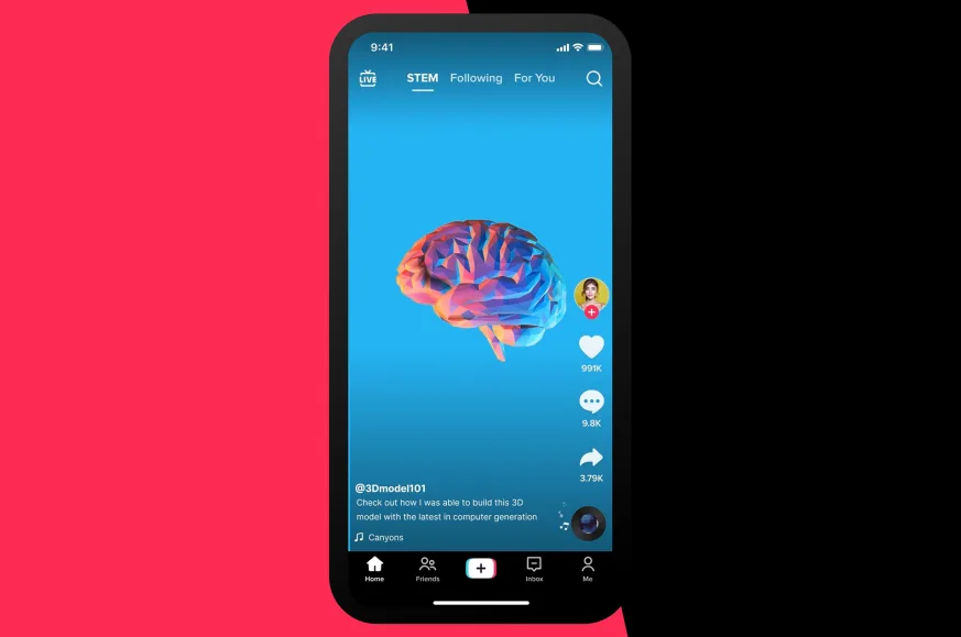 TikTok are acum un feed dedicat științei și tehnologiei